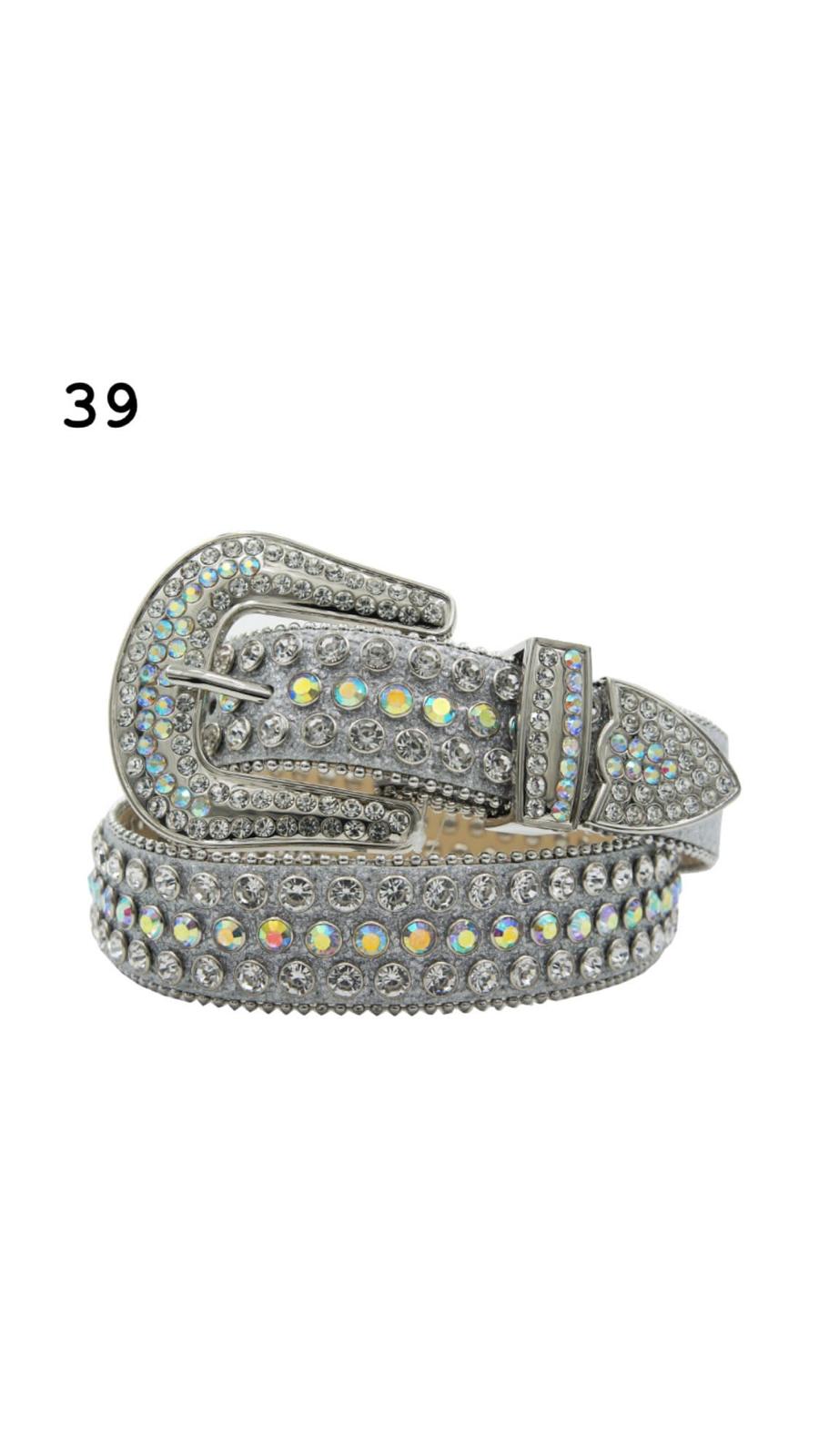 DNA SILVER LEATHER - SILVER AB STONE - 39