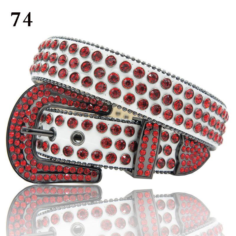 DNA WHITE LEATHER - RED STONE - 74