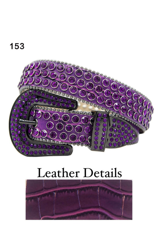 DNA PURPLE LEATHER - PURPLE STONE - 153