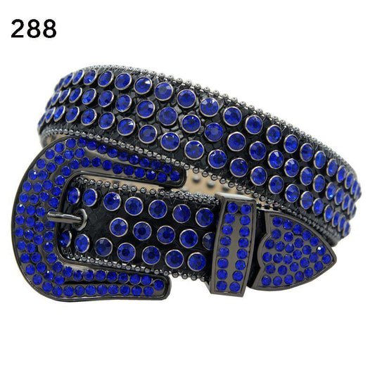 DNA BLACK LEATHER - BLUE STONE - 288